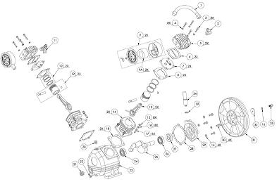 Coleman KLA1683066 Pump Breakdown